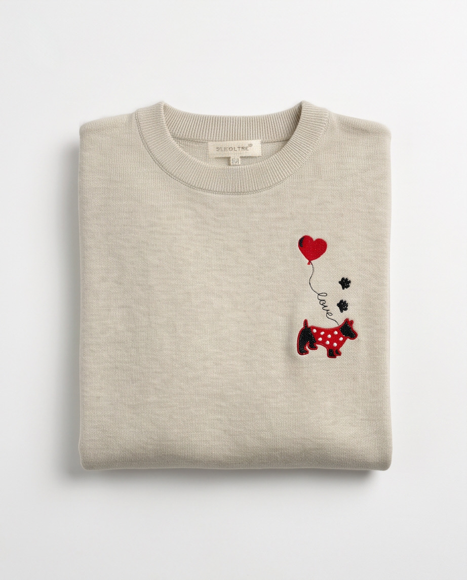 Sweter z uroczym akcentem - obrazek 7